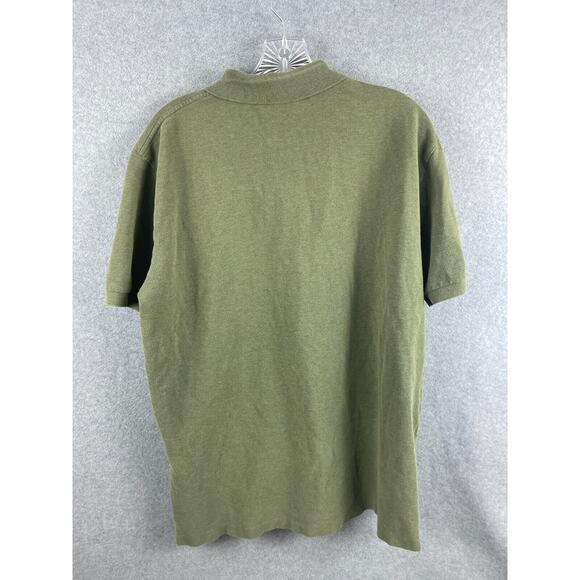 VTG Ralph Lauren Polo Shirt Men's L Green Short Sleeve‎ Preppy Classic Pullover - Picture 5 of 8